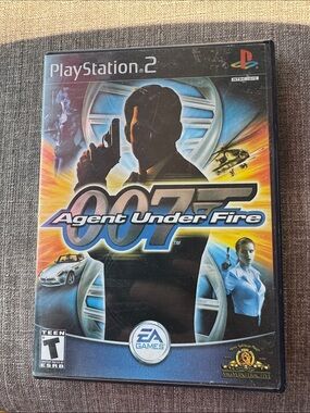 PS2 PlayStation 007 Agent Under Fire game